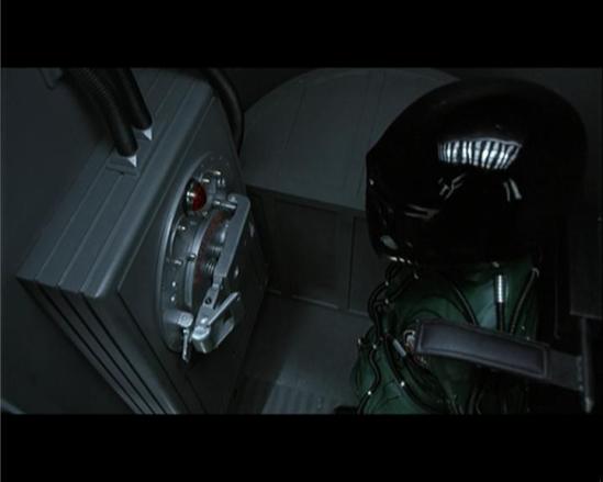 Benson activates the surface door emergency release ...