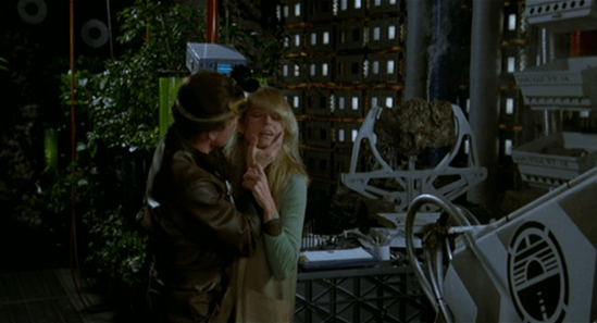 Benson checks Alex's eye (screen cap courtesy Craig Spivey).