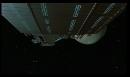 Saturn Survey space station.