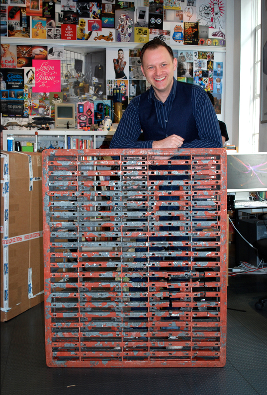 Prop collector Craig Spivey.