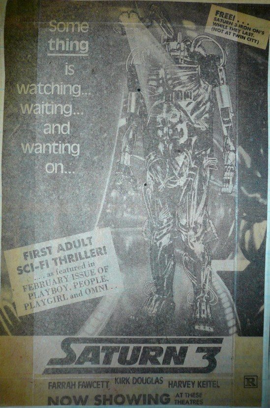 Saturn 3 print ad promoting the free giveaway.